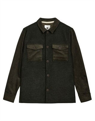 AKOscar Cord Mix Overshirt 